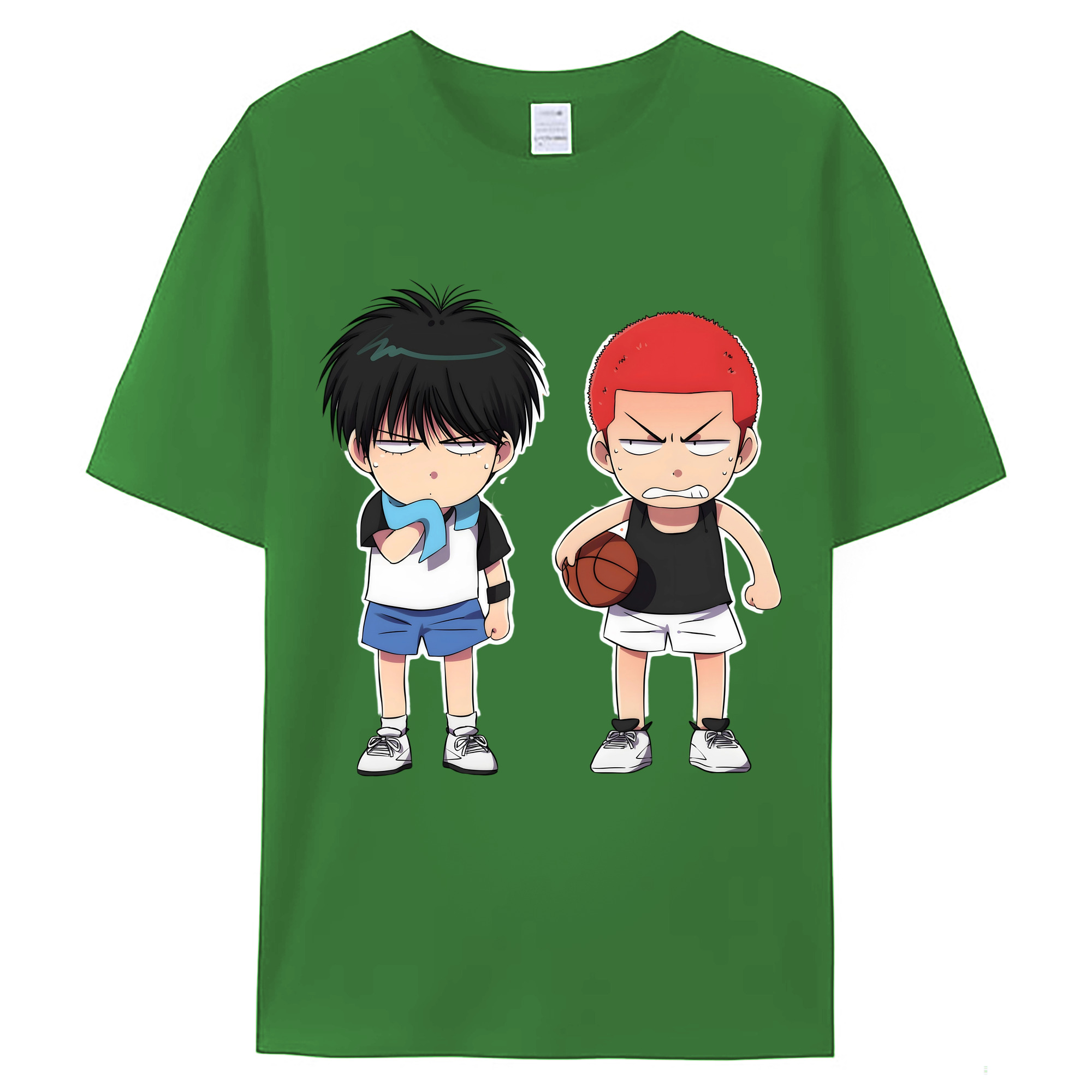 （画像用） SLAM DUNK／スラムダンク レディースカジュアルプリントTシャツ（綿100％）